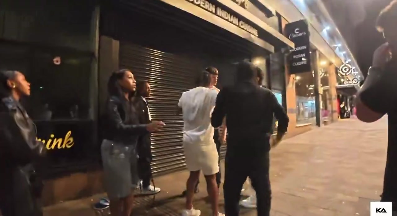 3 blacks attack white boy - white woman cop arrests the white boy.