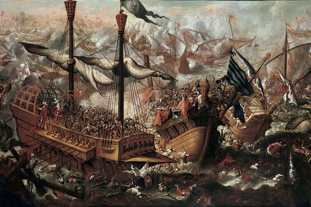 The Battle Of Lepanto-1571