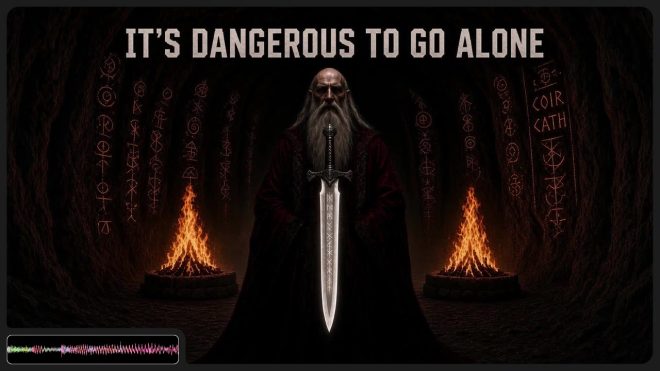 It's Dangerous To Go Alone