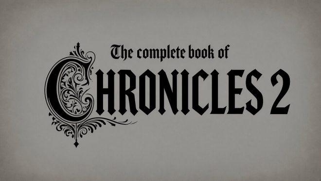 ASV bible audio book chronicles 2 complete