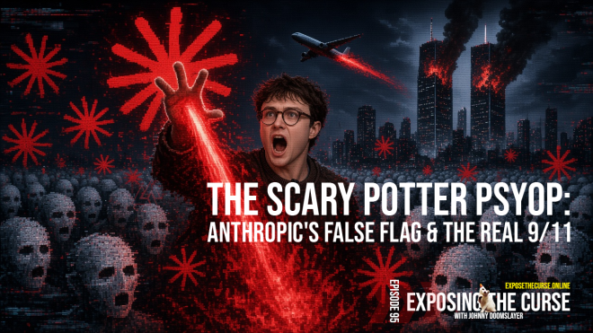 Exposing the Curse – The Scary Potter Psyop: Anthropic's False Flag & The Real 9/11 – Ep95