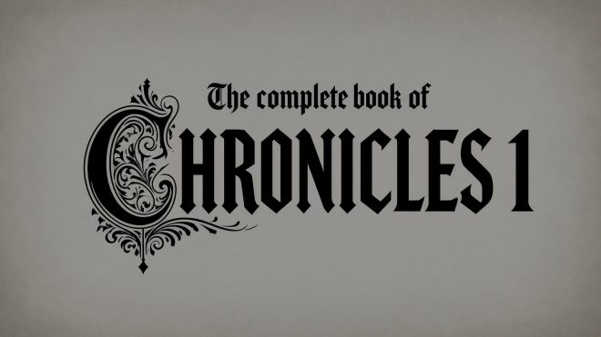 ASV bible complete book of chronicles 1