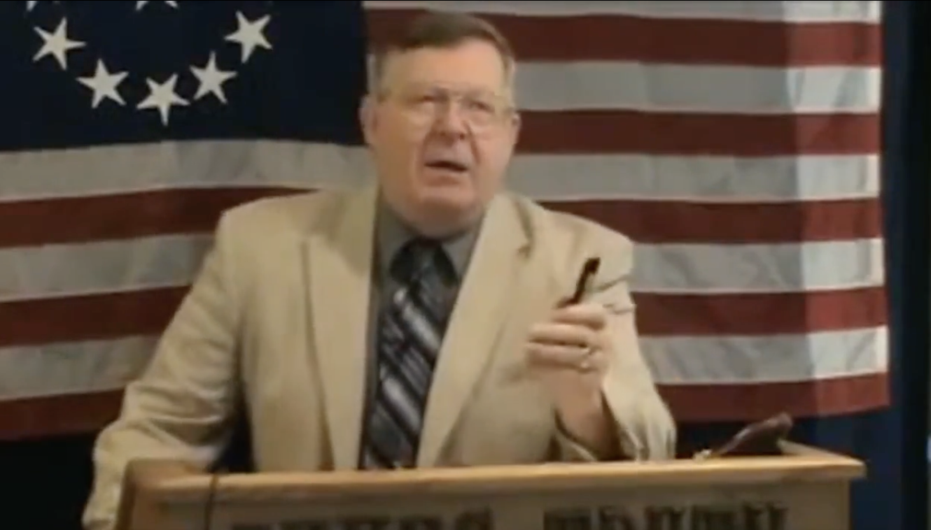 Jesus was never a jew, the jews are canaanite, edom esau - short - Dr. James P. Wickstrom