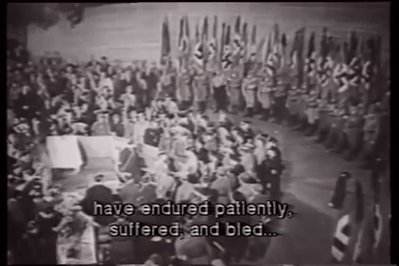 Adolf Hitler Addresses Germany First Time As Fuhrer